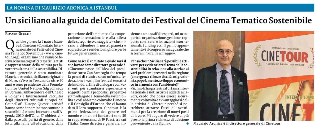 Maurizio Aronica @Cinetour